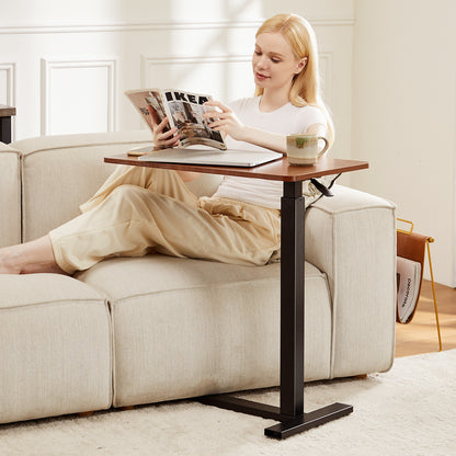 Adjustable Mobile Bed Table, Computer Desk, Mobile Standing Table - EZeeget online shop 
