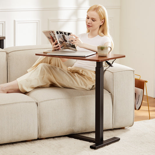 Adjustable Mobile Bed Table, Computer Desk, Mobile Standing Table - EZeeget online shop 