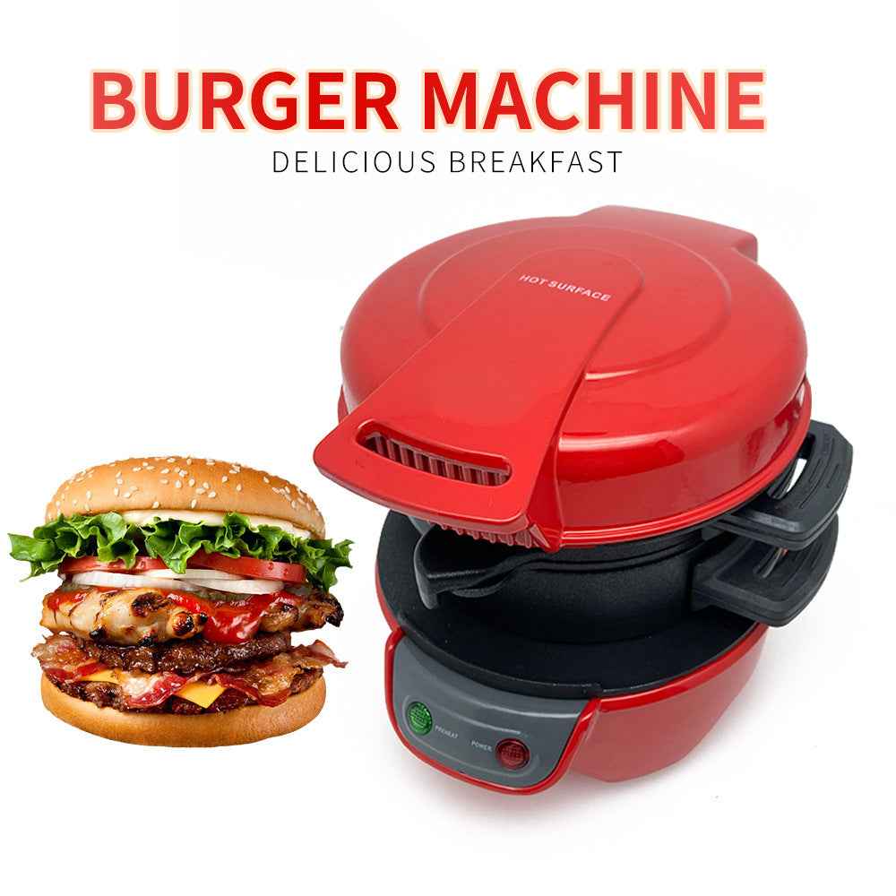 Household Breakfast Machine Hamburg Sandwich Maker With Egg Cooker Ring Machine Bread Sandwich Machine Waffle Machine - EZEEGET