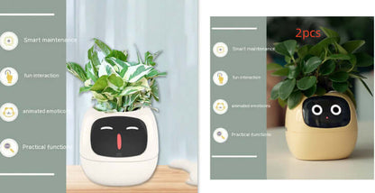 Smart Planter Endless Fun Over 49 Rich Expressions 7 Smart Sensors And AI Chips Make Raising Plants Easy And Fun EZeeget online shop