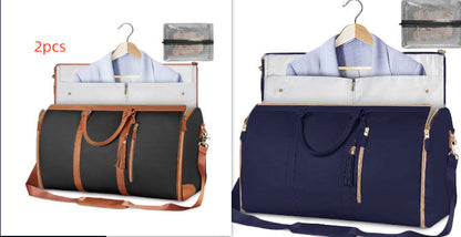 Large Capacity Travel Duffle Bag Women's Handbag Folding Suit Bag Waterproof Clothes Totes EZeeget online shop