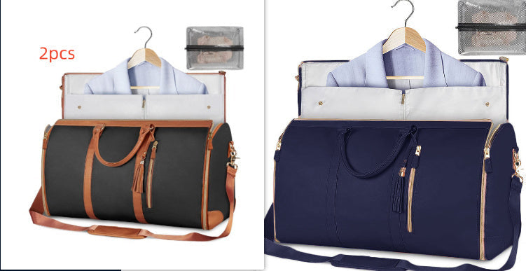 Large Capacity Travel Duffle Bag Women's Handbag Folding Suit Bag Waterproof Clothes Totes EZeeget online shop