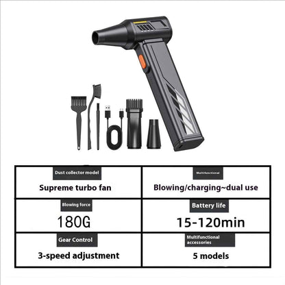 Straight Hair Large Capacity Violent Fan Cleaning Violent Mini Fan Handheld - EZEEGET