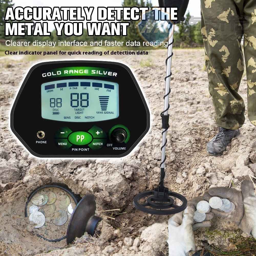 MD4090 Outdoor Archaeological Underground Metal Detector - EZEEGET