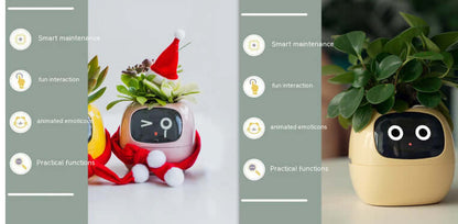 Smart Planter Endless Fun Over 49 Rich Expressions 7 Smart Sensors And AI Chips Make Raising Plants Easy And Fun EZeeget online shop