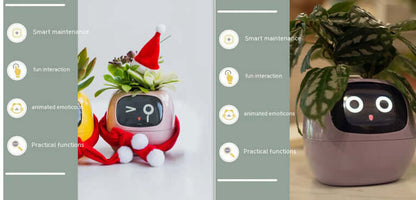 Smart Planter Endless Fun Over 49 Rich Expressions 7 Smart Sensors And AI Chips Make Raising Plants Easy And Fun EZeeget online shop