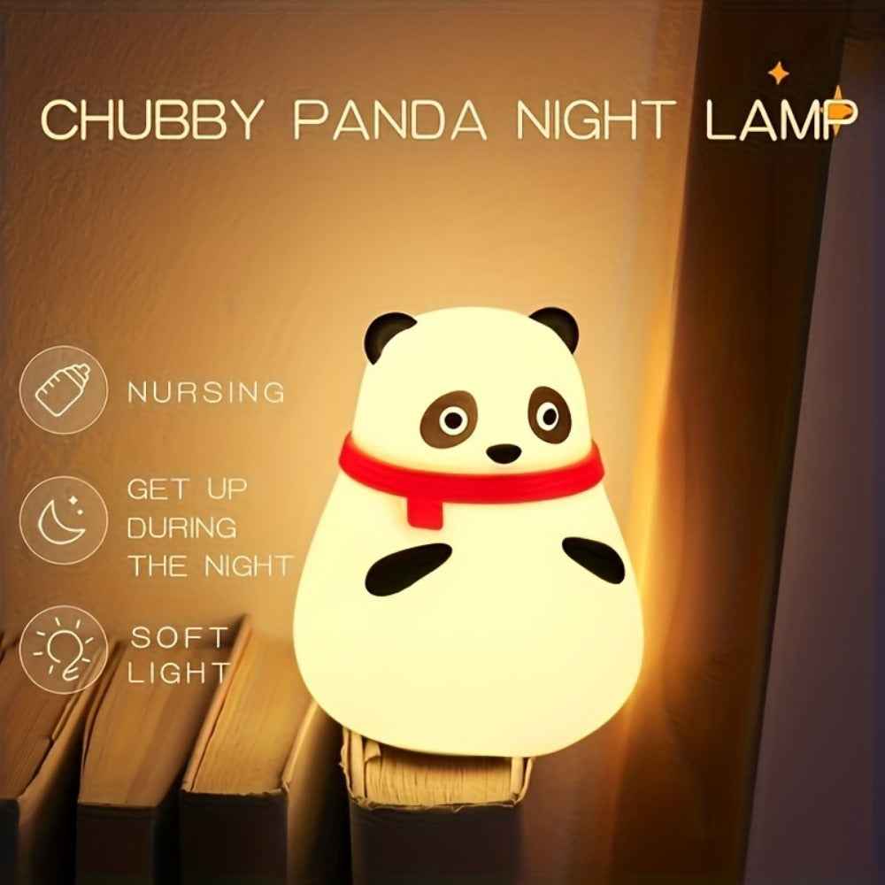 1 LED Cute Rainbow Light Changing Silicone Light Pat Control USB Charging Soft Silicone Light Christmas Gift For Girls Boys,mystery Box - EZEEGET