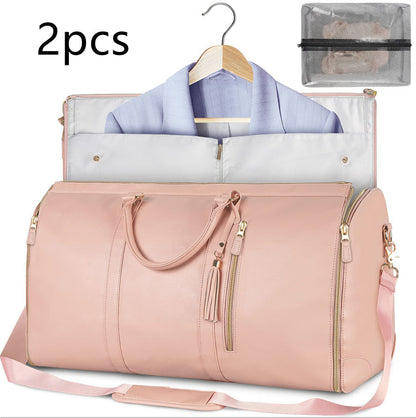 Large Capacity Travel Duffle Bag Women's Handbag Folding Suit Bag Waterproof Clothes Totes EZeeget online shop