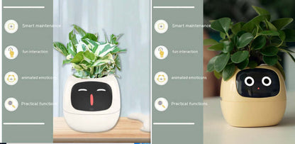 Smart Planter Endless Fun Over 49 Rich Expressions 7 Smart Sensors And AI Chips Make Raising Plants Easy And Fun EZeeget online shop