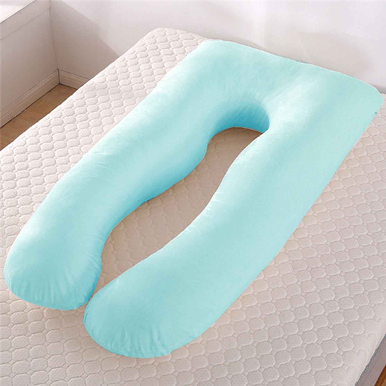 Summer Sleeping Support Pillow For Pregnant Women U Shape Maternity Pillows Pregnancy Ice Silk - EZEEGET