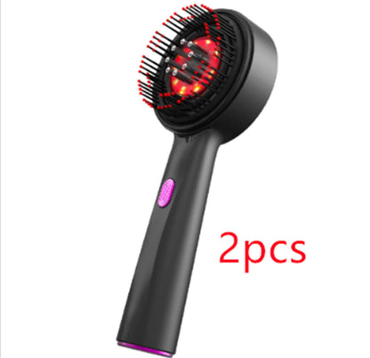 Electric Massage Comb Home Scalp Drain Comb Red Light Anti-slip Hair Care Multi-functional Massage Comb EZeeget online shop