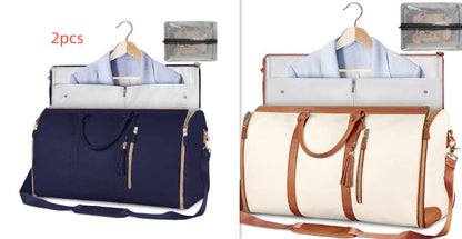 Large Capacity Travel Duffle Bag Women's Handbag Folding Suit Bag Waterproof Clothes Totes EZeeget online shop