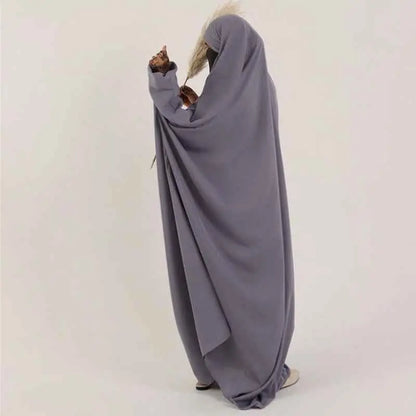 Amazon Abaya Dubai Turkey One-piece Prayer Dress
