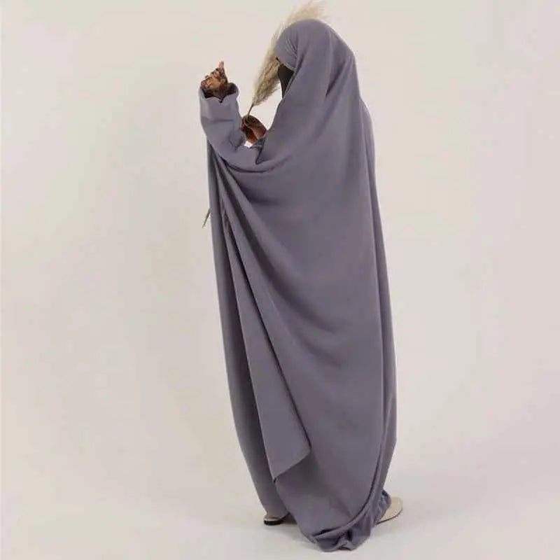Amazon Abaya Dubai Turkey One-piece Prayer Dress