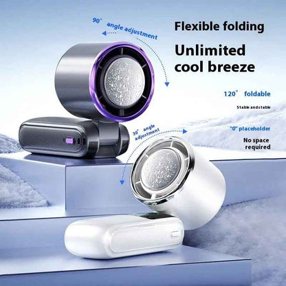 New Portable Handheld Fan - High-Speed Adjustable Mini Neck Fan for Ultimate Outdoor Comfort - EZEEGET