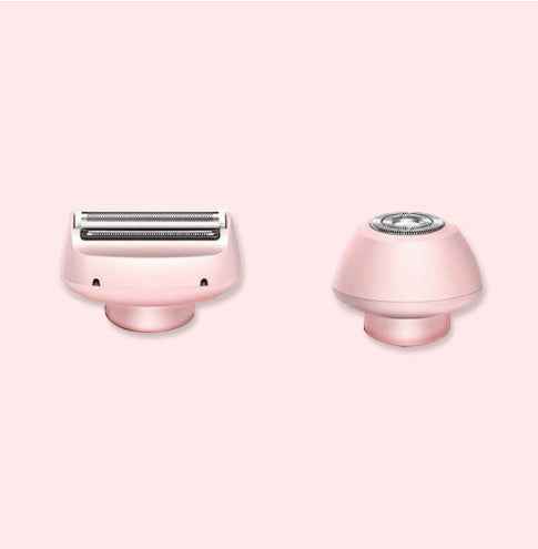 2 In 1 Hair Removal Epilator USB Rechargeable Trimmer Women Body Razor Face Leg Armpit Bikini Hand Pubic Shaver Hair Remover - EZEEGET