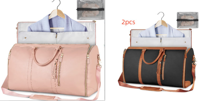 Large Capacity Travel Duffle Bag Women's Handbag Folding Suit Bag Waterproof Clothes Totes EZeeget online shop