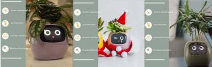 Smart Planter Endless Fun Over 49 Rich Expressions 7 Smart Sensors And AI Chips Make Raising Plants Easy And Fun EZeeget online shop