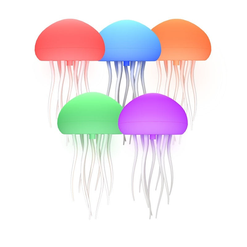 Jellyfish Mood Lamp LED Jellyfish Night Light Portable Jellyfish Lamp Jellyfish Decorations Smart Table Lamp For Bedside Desk - EZeeget online shop 