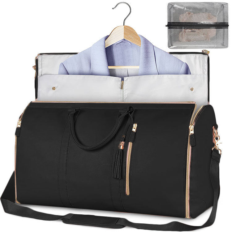 Large Capacity Travel Duffle Bag Women's Handbag Folding Suit Bag Waterproof Clothes Totes EZeeget online shop