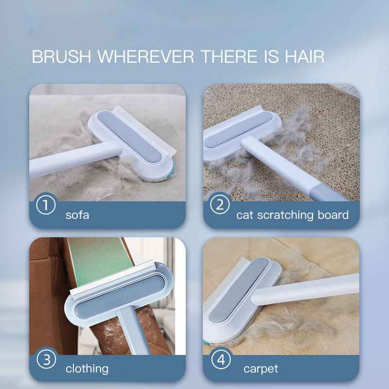 4 In 1 Multifunctional Hair Removal Brush Pet Dog Cat Hair Cleaner Brush Cat Hair Remover Window Screen Cleaning Tool Gadgets - EZEEGET