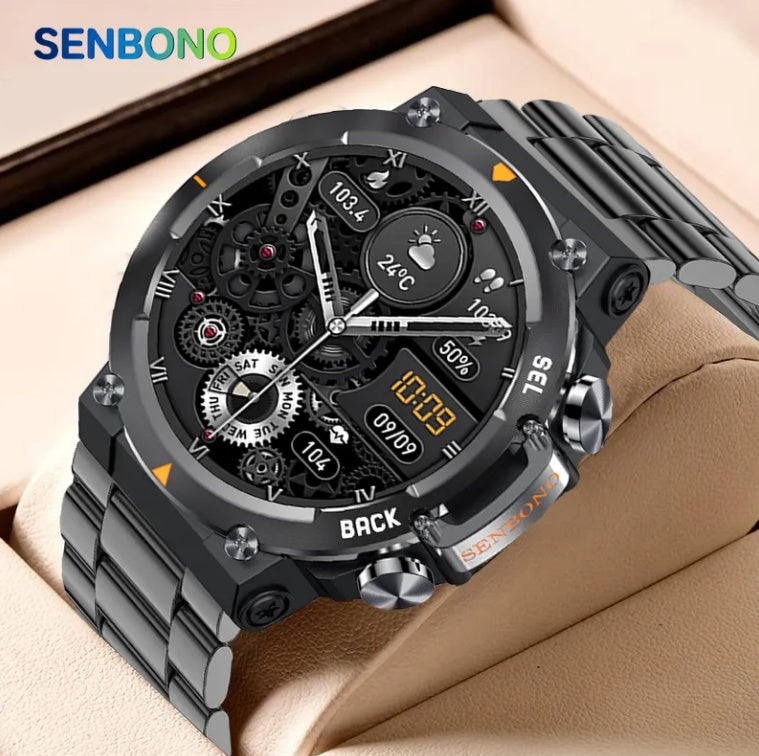 MAX18 Men Smartwatch AMOLED1.43inch Big Screen BT Calls Gesture Control AI Voice Sports Smart Watch Men EZeeget online shop