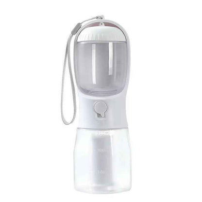 Portable Dog Water Cup - Multi-Functional Three-in-One Pet Supplies with Food and Garbage Bag - EZEEGET
