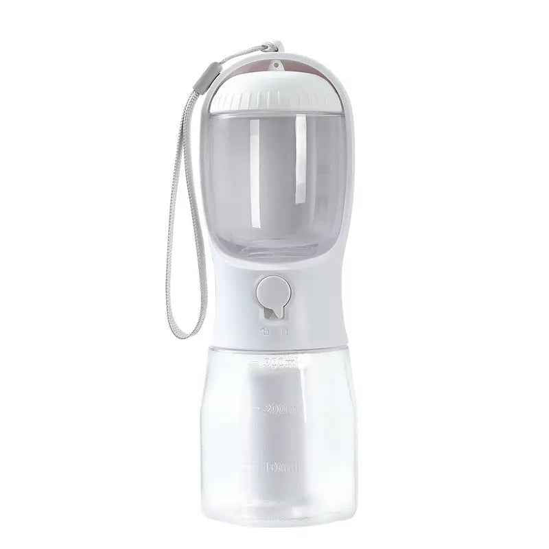 Portable Dog Water Cup - Multi-Functional Three-in-One Pet Supplies with Food and Garbage Bag - EZEEGET