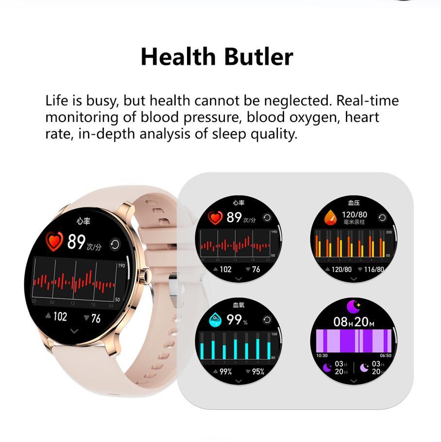 Ultra Slim Smart Watch For Men Women, 1.43 AMOLED Screen Fitness Watches ,  LP67 Outdoor Watch For Android Ios EZeeget online shop