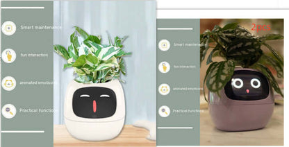 Smart Planter Endless Fun Over 49 Rich Expressions 7 Smart Sensors And AI Chips Make Raising Plants Easy And Fun EZeeget online shop