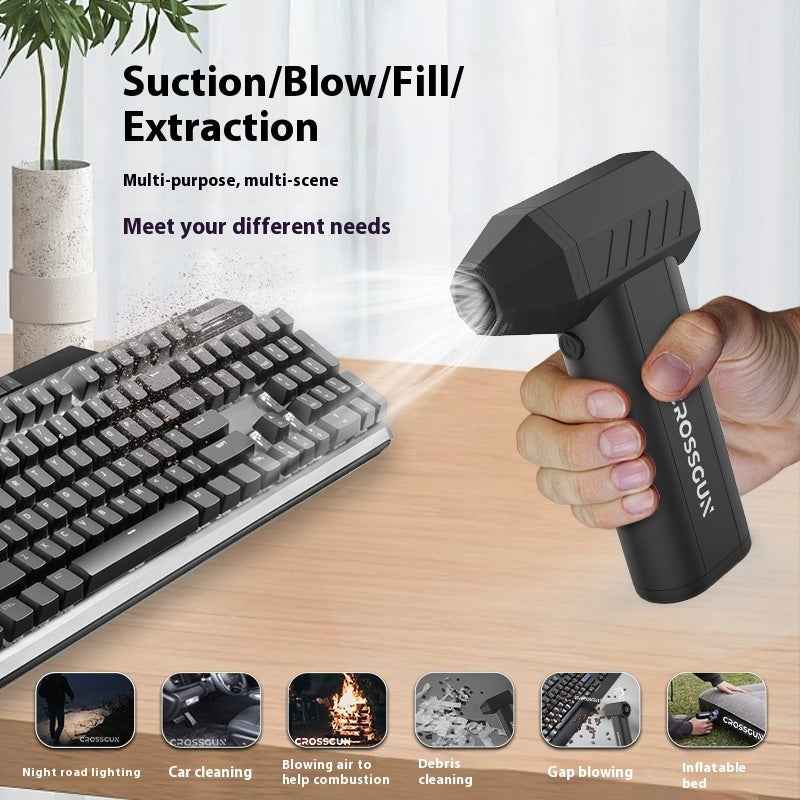 Straight Hair Large Capacity Violent Fan Cleaning Violent Mini Fan Handheld - EZEEGET