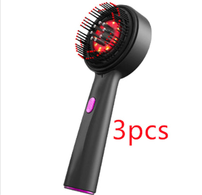 Electric Massage Comb Home Scalp Drain Comb Red Light Anti-slip Hair Care Multi-functional Massage Comb EZeeget online shop