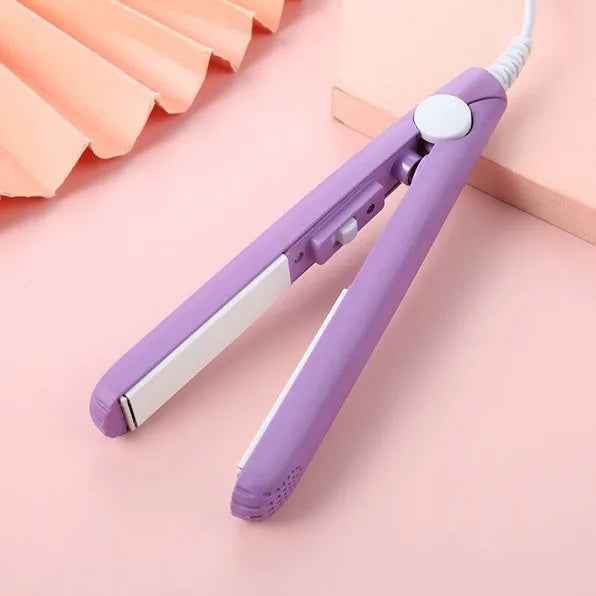 Mini Portable Hair Iron Hair Straightener Curler Professional Hair Irons Ceramic - EZEEGET
