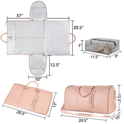 Large Capacity Travel Duffle Bag Women's Handbag Folding Suit Bag Waterproof Clothes Totes EZeeget online shop