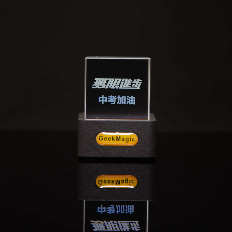 Trendy Mini Transparent WiFi Weather Clock Decoration Display EZeeget online shop