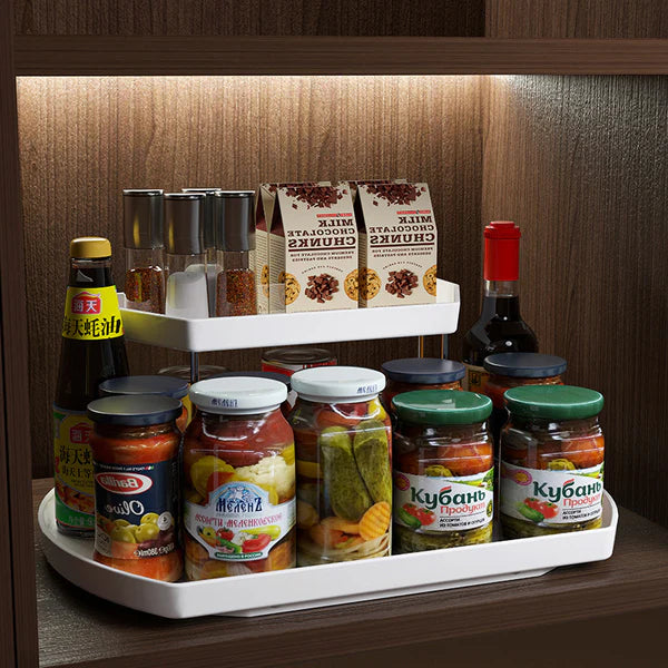 Kitchen Refrigerator Rotating Dining Tray For Refrigerated Drinks EZeeget online shop