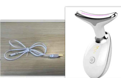 EMS Neck Lifting Massager for Thermal Tightening and Wrinkle Removal - EZEEGET