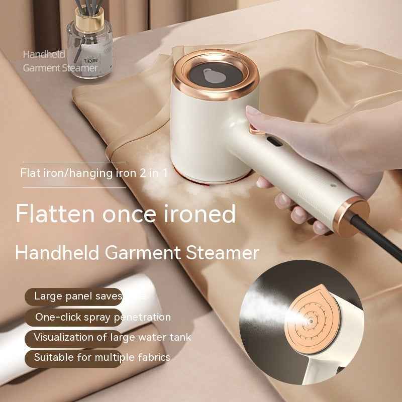 Mini Portable Handheld Garment Steamer Fabric Steam Iron For Clothes Travel Home Appliances Vertical US Plug Ironing Machine - EZEEGET