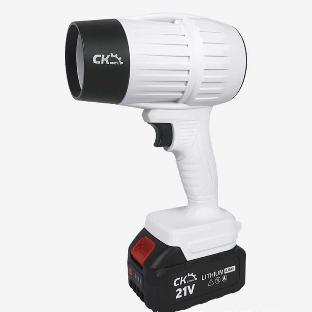 Brushless Violent Turbo Fan High-power Lithium Electric Hair Dryer Industrial Dust Removal Gun - EZEEGET