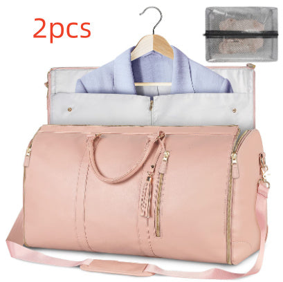 Large Capacity Travel Duffle Bag Women's Handbag Folding Suit Bag Waterproof Clothes Totes EZeeget online shop