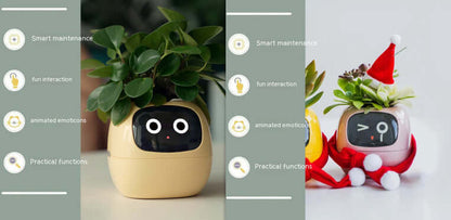 Smart Planter Endless Fun Over 49 Rich Expressions 7 Smart Sensors And AI Chips Make Raising Plants Easy And Fun EZeeget online shop