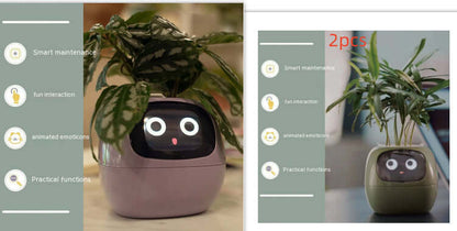 Smart Planter Endless Fun Over 49 Rich Expressions 7 Smart Sensors And AI Chips Make Raising Plants Easy And Fun EZeeget online shop
