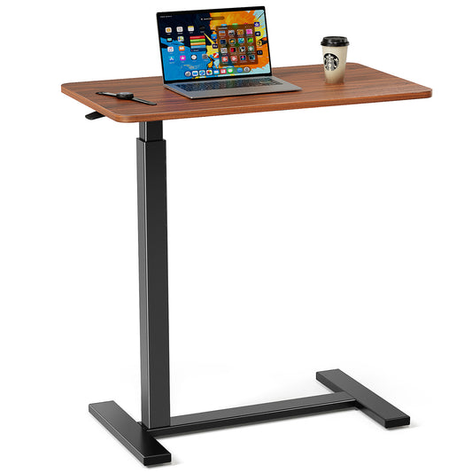 Adjustable Mobile Bed Table, Computer Desk, Mobile Standing Table - EZeeget online shop 