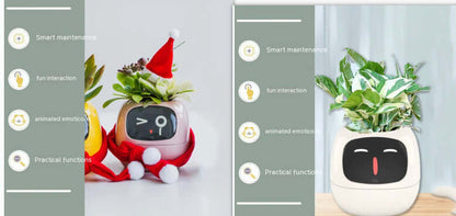 Smart Planter Endless Fun Over 49 Rich Expressions 7 Smart Sensors And AI Chips Make Raising Plants Easy And Fun EZeeget online shop