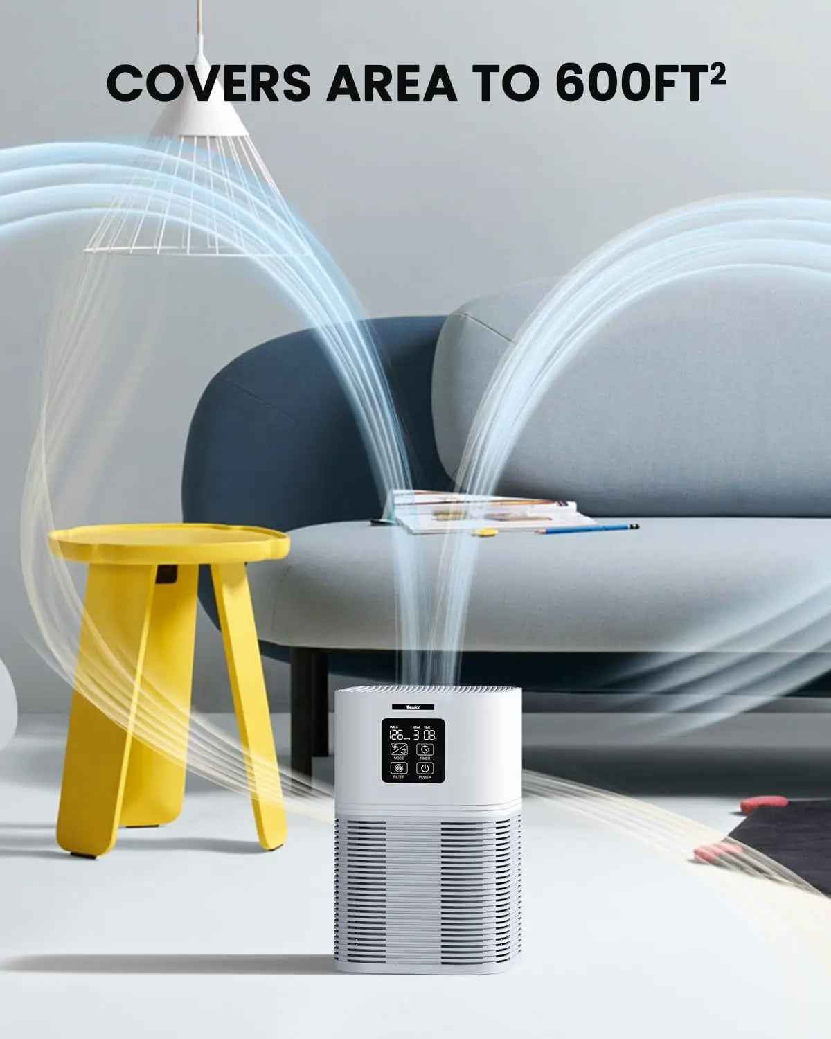 Air Purifier - FBA Warehouse Shipping, Not for Sale on Amazon or Temu Platforms - EZEEGET