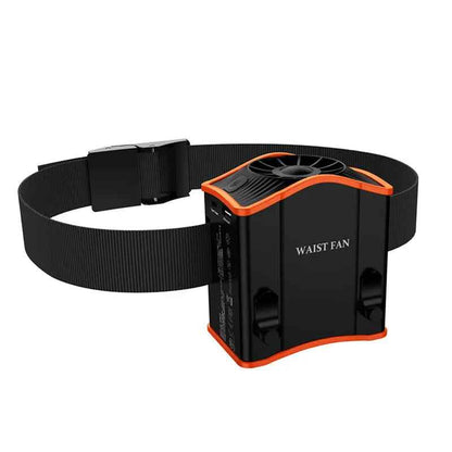 Portable USB Fan - Compact Wrist Hanging Fan with USB Charging Belt Clamp - EZEEGET