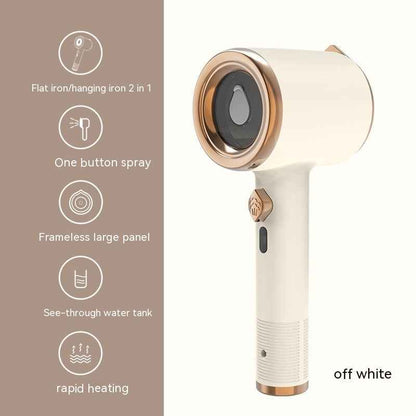 Mini Portable Handheld Garment Steamer Fabric Steam Iron For Clothes Travel Home Appliances Vertical US Plug Ironing Machine - EZEEGET
