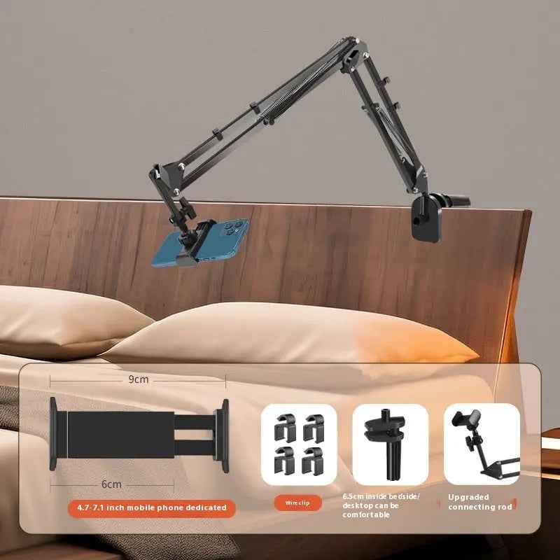 Folding Phone Holder for Bedside Use – Lazy and Convenient Design - EZEEGET