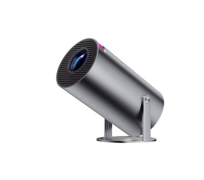 Portable Projector Small Straight Projector For Home Use 180 Degrees Projection Angle Automatic Focus Home Video Projector - EZeeget online shop 