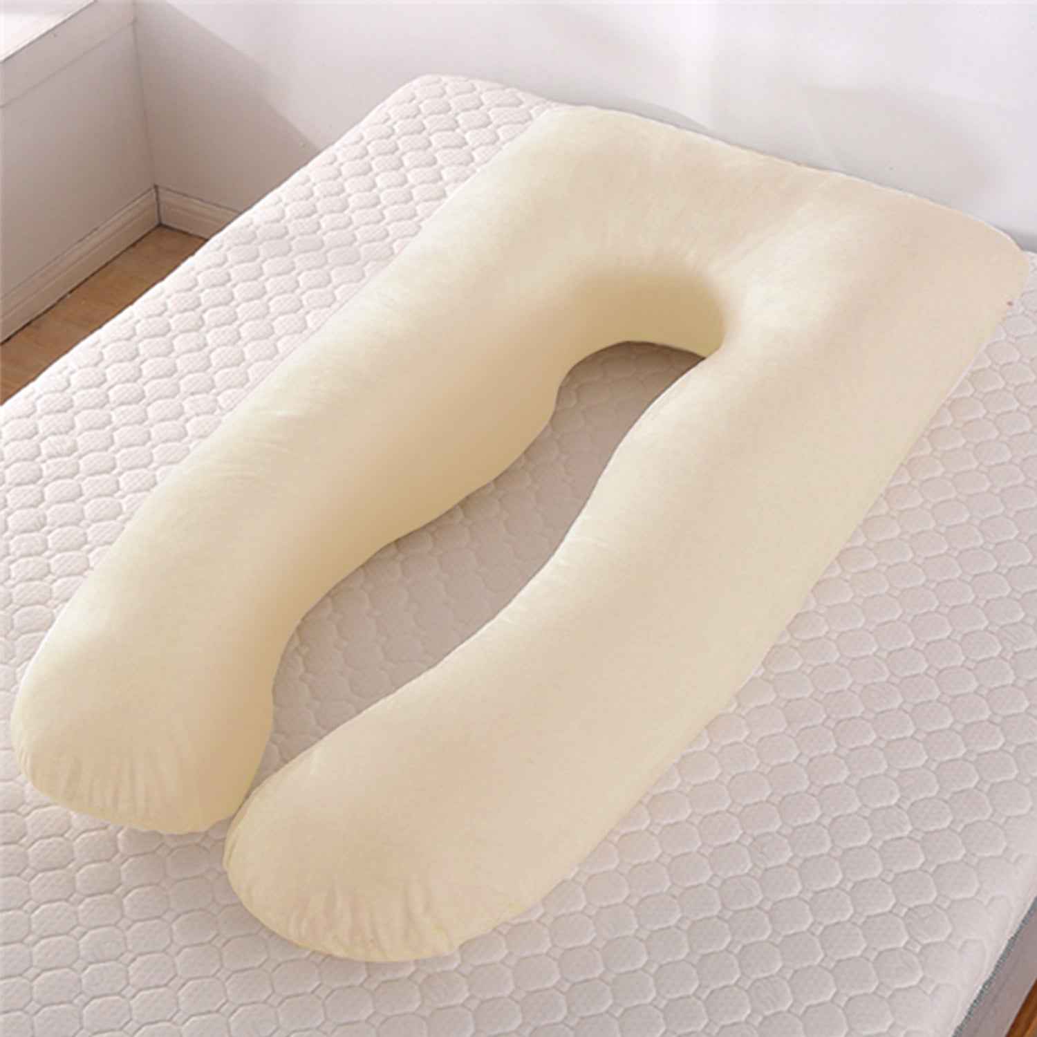 Summer Sleeping Support Pillow For Pregnant Women U Shape Maternity Pillows Pregnancy Ice Silk - EZEEGET